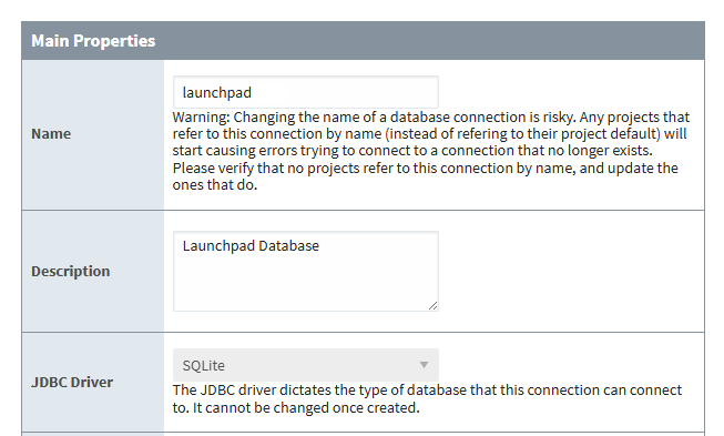Database Connection