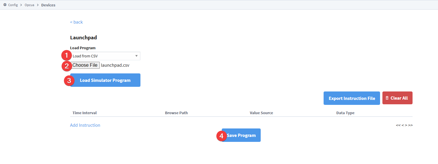 Load Simulation Program