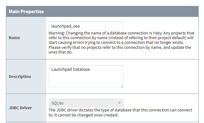 Database Connection